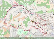 07 Mappa percorso ad anello 'Citta Alta per stradette e scalette'